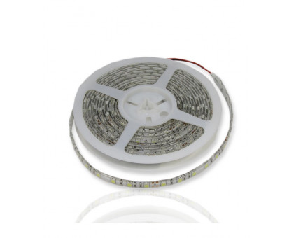 Светодиодная (LED) лента ICLED 24В 5050 60 led/m IP65 14,4 Вт/м (51675) Холодный белый свет