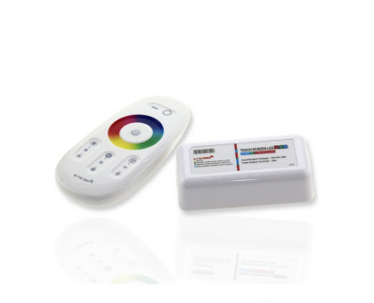 Контроллер RGB для светодиодной (LED) ленты ICLED 12-24 В 9А 108/216 Вт (52380) с сенсорным пультом