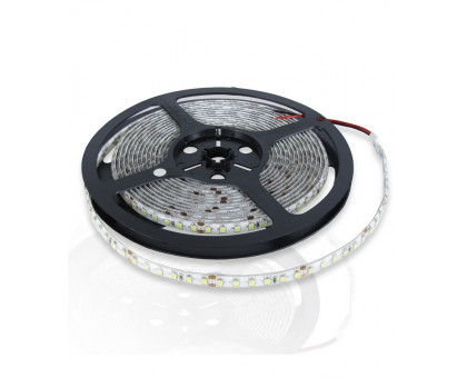 Светодиодная (LED) лента ICLED 24В 3528 120 led/m IP65 9,6 Вт/м (52678) Холодный белый свет