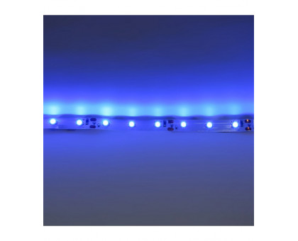 Светодиодная (LED) лента ICLED 12В 3528 60 led/m IP33 4,8 Вт/м (52705) Синий свет