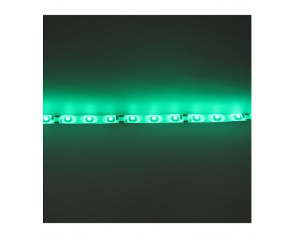 Светодиодная (LED) лента ICLED 12В 3528 60 led/m IP65 4,8 Вт/м (52708) Зеленый свет