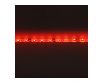 Светодиодная (LED) лента ICLED 12В 3528 60 led/m IP65 4,8 Вт/м (52710) Красный свет