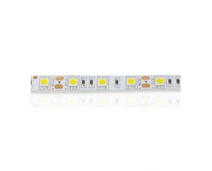 Светодиодная (LED) лента ICLED 12В 5050 60 led/m IP65 14,4 Вт/м (52718) Теплый белый свет