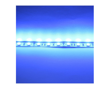 Светодиодная (LED) лента ICLED 12В 5050 60 led/m IP33 14,4 Вт/м (52719) Синий свет