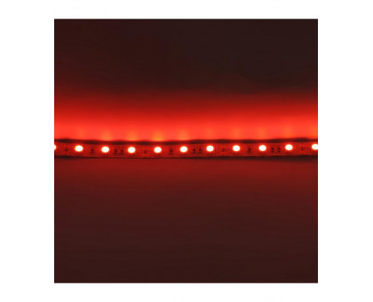 Светодиодная (LED) лента ICLED 12В 5050 60 led/m IP33 14,4 Вт/м (52723) Красный свет