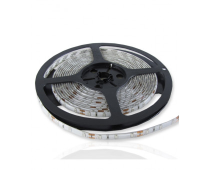 Светодиодная (LED) лента ICLED 12В 2835 60 led/m IP65 12 Вт/м (53338) Красный свет