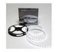 Светодиодная (LED) лента ICLED 24В 5050 120 led/m IP65 28,8 Вт/м (54484) Холодный белый свет