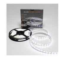 Светодиодная (LED) лента ICLED 24В 5050 120 led/m IP65 28,8 Вт/м (54484) Холодный белый свет