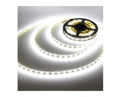 Светодиодная (LED) лента ICLED 24В 5050 60 led/m IP33 14,4 Вт/м (54507) Холодный белый свет