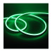 Светодиодный (LED) гибкий неон ICLED 220В IP65 9,6 Вт/м (56542) Зеленый свет