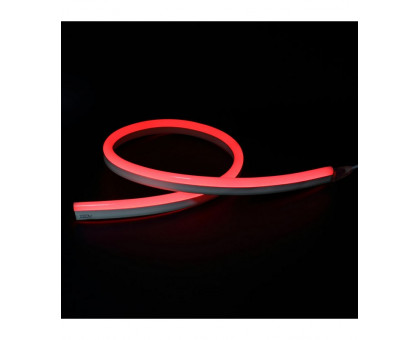 Светодиодный (LED) гибкий неон ICLED 220В IP65 9,6 Вт/м (57464) Красный свет