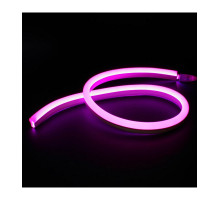 Светодиодный (LED) гибкий неон ICLED 220В IP65 9,6 Вт/м (57468) Пурпурный свет