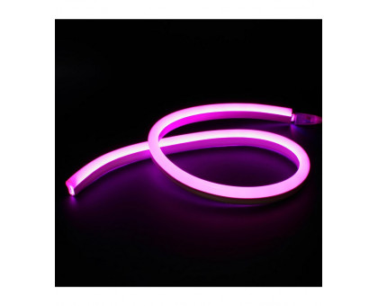 Светодиодный (LED) гибкий неон ICLED 220В IP65 9,6 Вт/м (57468) Пурпурный свет