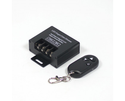 Диммер для светодиодной (LED) ленты ICLED 12-24В 30А 360/720 Вт (77965) с кнопочным пультом