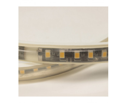 Светодиодная (LED) лента ICLED 220В 4040 100 led/m IP65 6 Вт/м (78307) Теплый белый свет