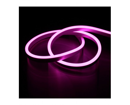 Гибкий светодиодный (LED) неон ICLED 4.8 Вт / м. IP65 (78405) Розовый свет