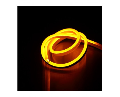 Светодиодный (LED) гибкий неон ICLED 220В IP65 7.2 Вт/м (78407) Оранжевый свет