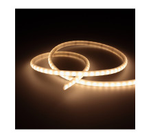 Светодиодная (LED) лента ICLED 12В 2835 120 led/m IP68 9,6 Вт/м (78473) Теплый белый свет