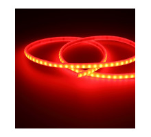 Светодиодная (LED) лента ICLED 12В 2835 120 led/m IP68 9,6 Вт/м (78474) Красный свет