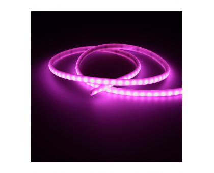Светодиодная (LED) лента ICLED 12В 2835 120 led/m IP68 9,6 Вт/м (78478) Фиолетовый свет