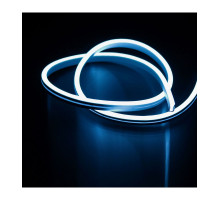 Светодиодный (LED) гибкий неон ICLED 12В IP65 12 Вт/м (78504) Ледяная синева свет