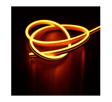 Светодиодный (LED) гибкий неон ICLED 12В IP65 12 Вт/м (78505) Оранжевый свет