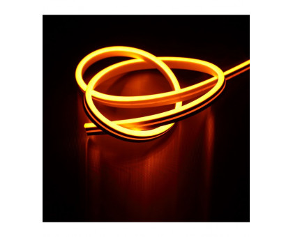 Светодиодный (LED) гибкий неон ICLED 12В IP65 12 Вт/м (78505) Оранжевый свет