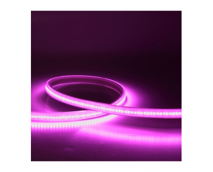 Светодиодная (LED) лента ICLED 220В 2835 188 led/m IP68 12 Вт/м (78570) Пурпурный свет