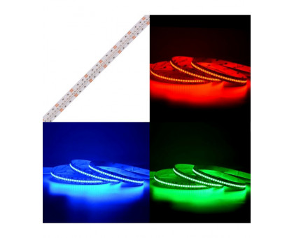 Светодиодная (LED) лента ICLED 24В 3838 240 led/m IP20 18 Вт/м (78587) RGB свет