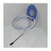 Светодиодный (LED) гибкий неон ICLED 12В 2835 120 led/m IP65 9,6 Вт/м (78904) Синий свет