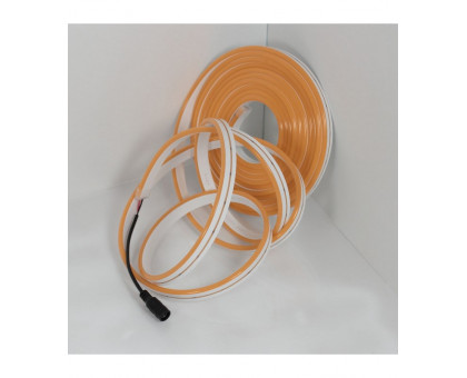 Светодиодный (LED) гибкий неон ICLED 12В 2835 120 led/m IP65 9,6 Вт/м (78908) Оранжевый свет