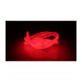 Светодиодный (LED) гибкий неон ICLED 220В IP65 8 Вт/м (78990) Красный свет