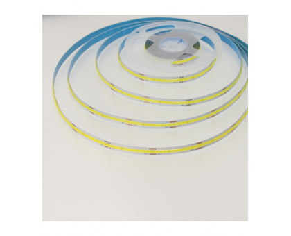 Светодиодная (LED) лента ICLED 12В COB 300 led/m IP65 16 Вт/м (79060) Холодный белый свет