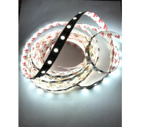 Светодиодная (LED) лента 12В 5050 Jazzway PLS 5050/60 White IP20 14,4 Вт/м (1000972) Холодный белый свет