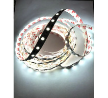 Светодиодная (LED) лента 12В 5050 Jazzway PLS 5050/60 White IP20 14,4 Вт/м (1000972) Холодный белый свет