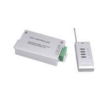 Контроллер RGB для светодиодной (LED) ленты Jazzway RGB ZC-2000RC (RF) 12 В 12А 144 Вт (3327392) с кнопочным пультом