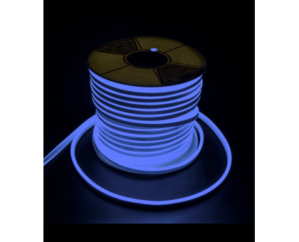 Светодиодная (LED) лента 220В 2835 Jazzway PFN-01 2835/120 220V Blue IP65 6 Вт/м (5016453A) Синий свет