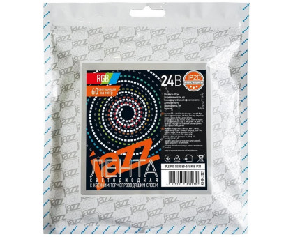 Светодиодная (LED) лента 24В 5050 Jazzway PLS PRO 5050/60-24V RGB IP20 12 Вт/м (5033979) RGB свет