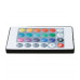 Контроллер RGB для светодиодной (LED) ленты Navigator ND-CRGB72IR-IP20-12V 12 В 6А 72 Вт (71476) с кнопочным пультом