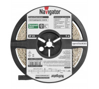 Светодиодная (LED) лента 12 Вольт Navigator NLS-3528G60-4.8-IP65-12V R5 4,8 Вт/м (71405) Зеленый свет