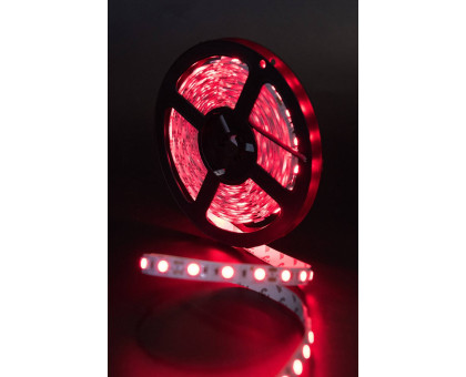 Светодидодная (LED) лента SWG 12В 5050 ECO-SWG560-12-14.4-R 14,4 Вт/м (002336) Красный свет
