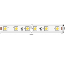 Светодидодная (LED) лента SWG 220В 5050 LT560-Y-50 14,4 Вт/м (001444) Желтый свет