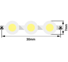 Светодидодная (LED) лента SWG 12В DIP 5мм DIP-96-12-7.7-Y-68 7,7 Вт/м (001040) Желтый свет