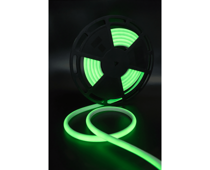 Светодидодная (LED) лента SWG 24В 2835 NE8180-24-12-G-68 12 Вт/м (001800) Зеленый свет