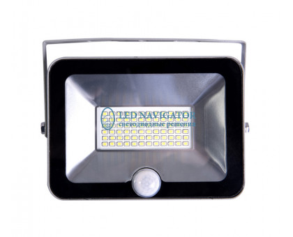Светодиодный (LED) прожектор FOTON FL-LED Light-PAD SENSOR 30W 4200К 30 Вт Холодный белый свет (606778) с датчиком движения
