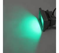 Светодиодный (LED) прожектор ОНЛАЙТ 61 145 OFL-10-GREEN-BL-IP65-LED XXX 10 Вт Зелёный свет
