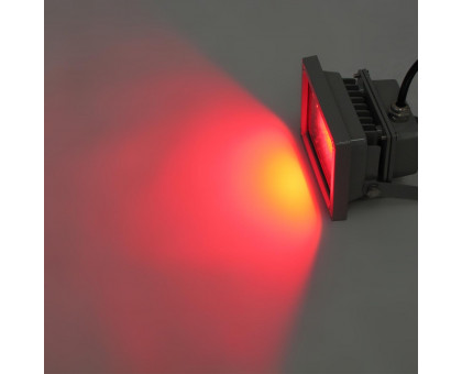 Светодиодный (LED) прожектор ICLED 220В 10Вт (30981) RGB свет
