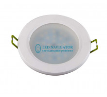 Круглый встраиваемый светодиодный (LED) светильник 110х36 Navigator NDL-R1-6W-840-WH-GX53-LED 6Вт 4000К IP20 (71373) Белый