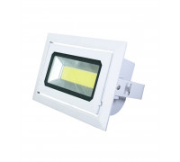 Поворотный прямоугольный светодиодный (LED) светильник даунлайт 235х145х135 Foton FL-LED DLD 20W 4200K IP20 (605801) Белый