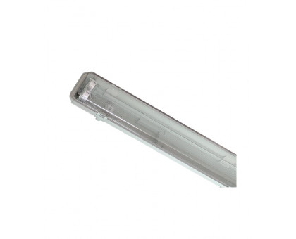 Накладной пылевлагозащищенный светильник ДСП 1260х107х61 Foton FL-LED LSP-BOX-2x120 IP65 (610744) под светодиодные (LED) лампы Т8